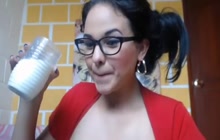 Tit lactation on webcam