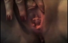 Close up webcam pussy rubbing