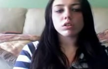 Webcam masturbation with naughty teen