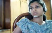 Naughty Indian girl on webcam